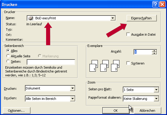 BoD easyPrint BoD easyPrint
