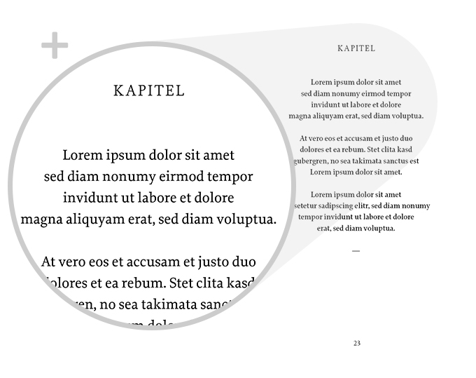 Beispiel Detail Schrift Design Lyrik klassisch Variante romantisch