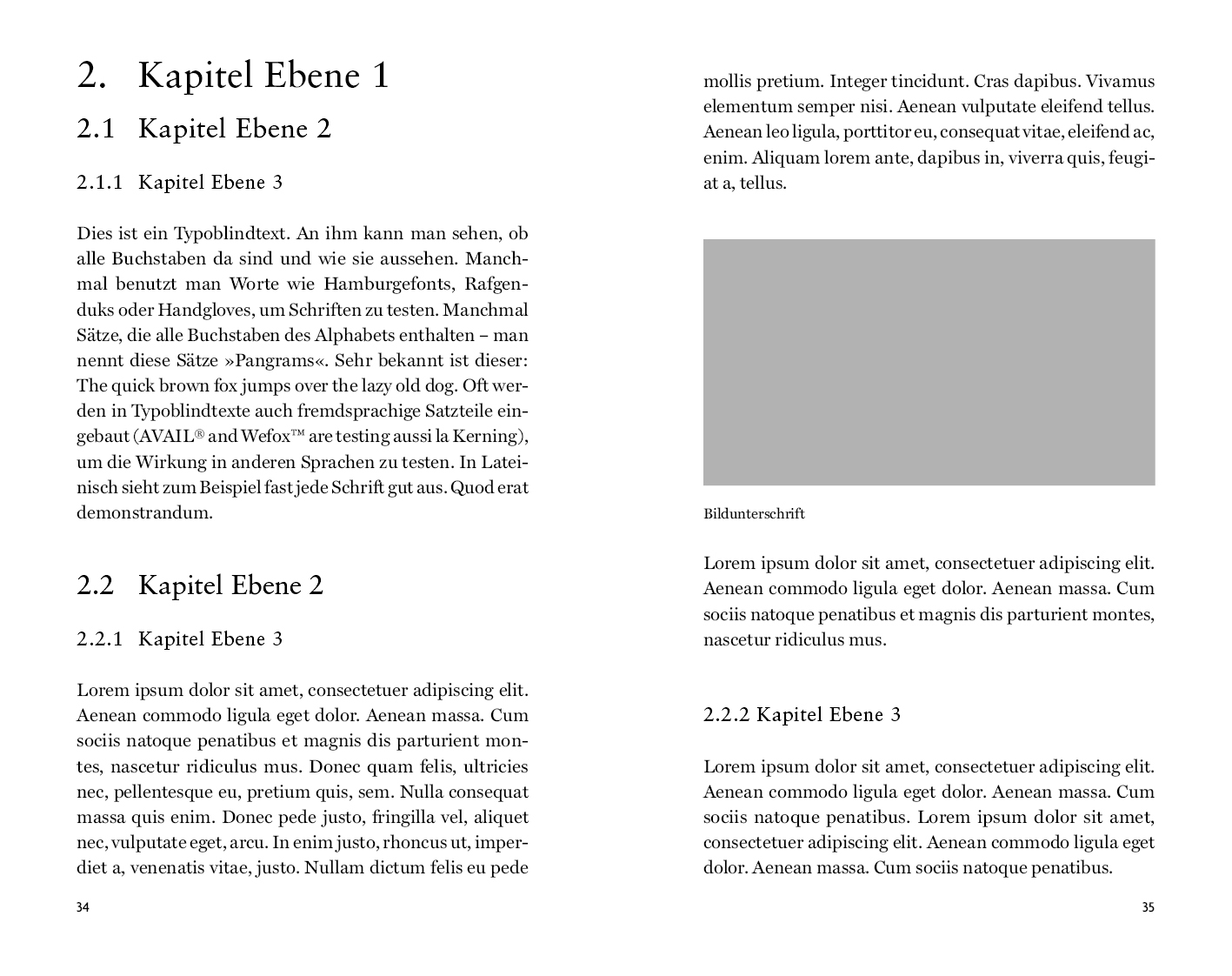 Beispiel Verse Design Sachbuch akademisch Variante Historisch