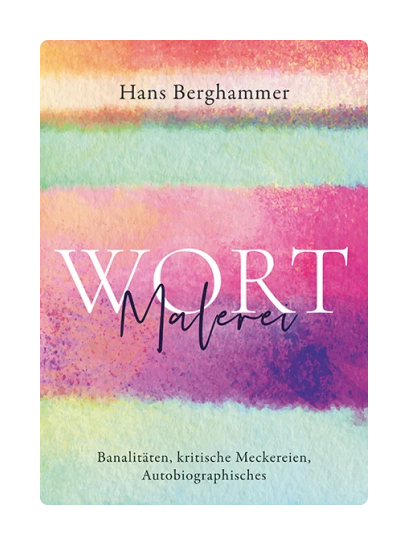 Coverabbildung Wortmalerei von Hans Bergmann