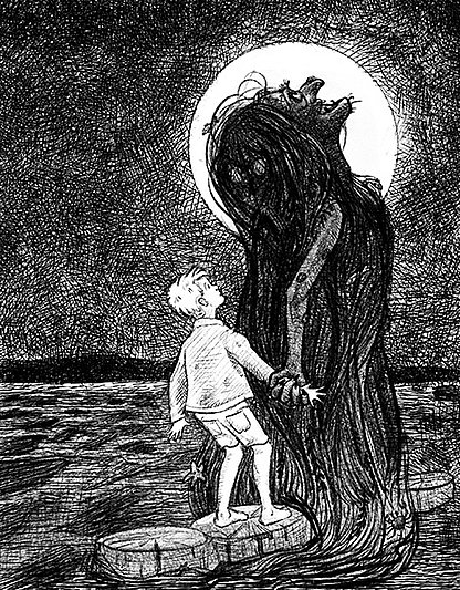 Jan und die Bernsteinhexe Illustrationsbeispiel